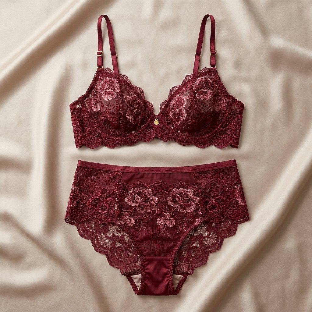 Lingeries em Renda Floral